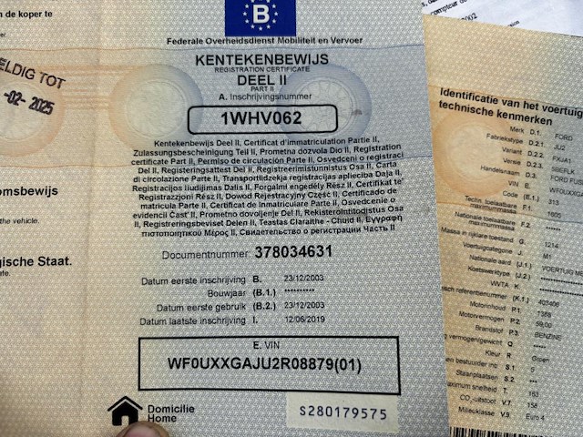 Ford fusion, 2003 - afbeelding 2 van  12