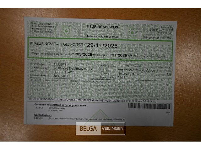Ford galaxy personenwagen - afbeelding 7 van  22