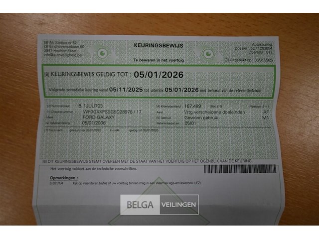 Ford galaxy personenwagen - afbeelding 6 van  21