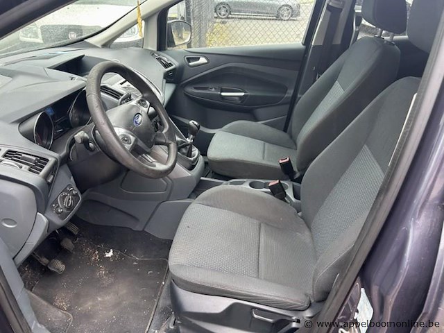 Ford grand c-max, wf0hxxwpbhcc87795, 1e insch 28/06/2012, 209077km, 70kw, 1560cm³, diesel, manueel, mpv, euro 5, keuring tot 28/06/2026, inschrijvingsbewijs en gelijkvormigheidsattest, trekhaak - afbeelding 2 van  17