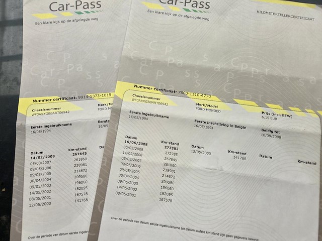 Ford mondeo, 1994 - afbeelding 15 van  17