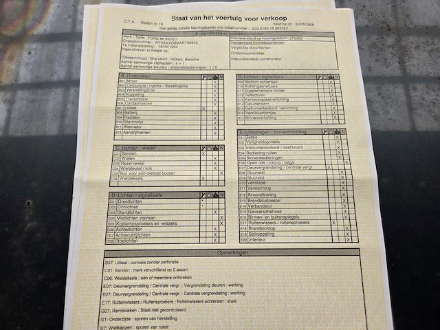 Ford mondeo, 1994 - afbeelding 17 van  17