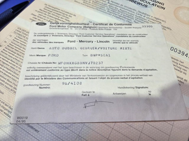 Ford mondeo, 1997 - afbeelding 8 van  21