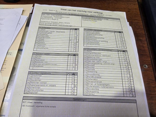 Ford mondeo, 1997 - afbeelding 13 van  21