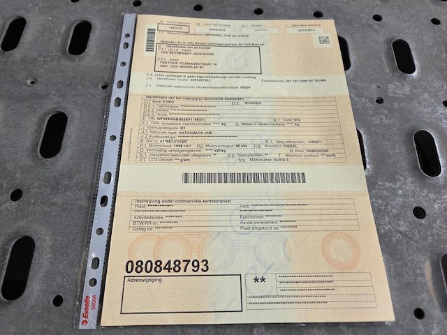 Ford mondeo, 2002 - afbeelding 14 van  29