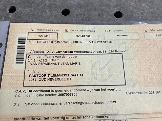 Ford mondeo, 2002 - afbeelding 15 van  29