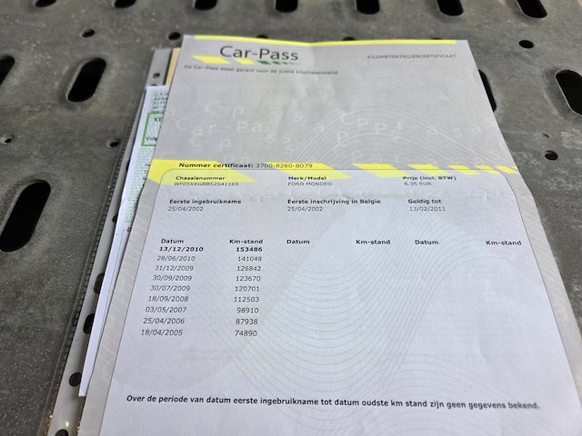 Ford mondeo, 2002 - afbeelding 19 van  29