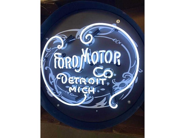 Ford motor neon verlichting - afbeelding 2 van  5