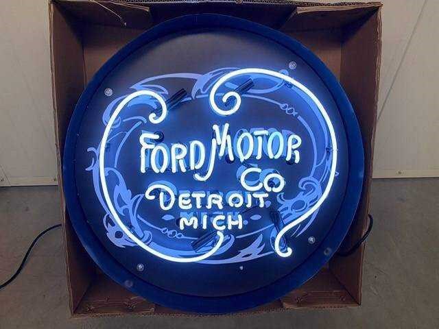 Ford motor neon verlichting - afbeelding 4 van  5