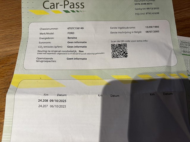 Ford mustang ,1966 - afbeelding 24 van  32