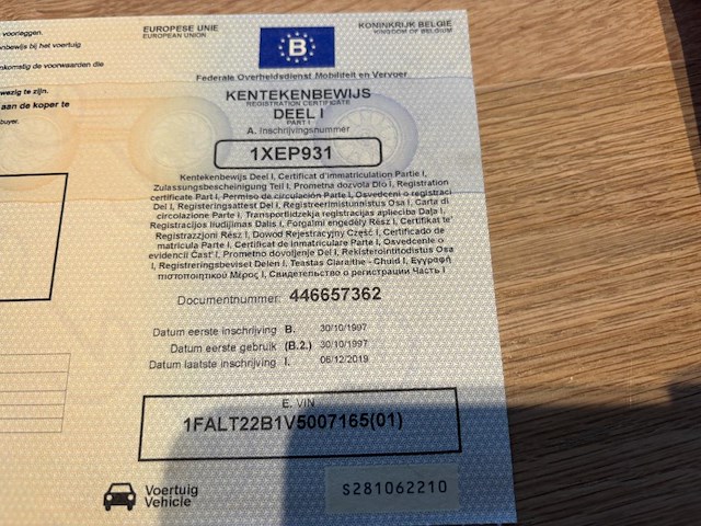 Ford probe, 1997 - afbeelding 31 van  49