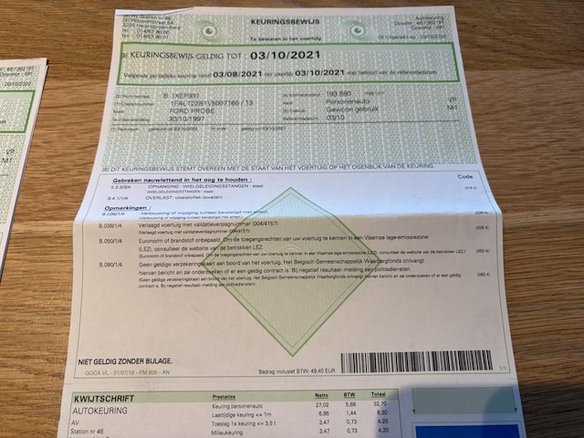 Ford probe, 1997 - afbeelding 35 van  49