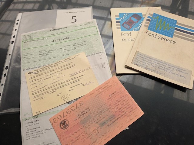 Ford scorpio, 1992 - afbeelding 10 van  15