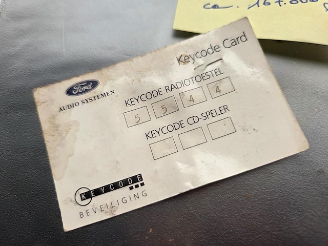 Ford scorpio, 1993 - afbeelding 16 van  16