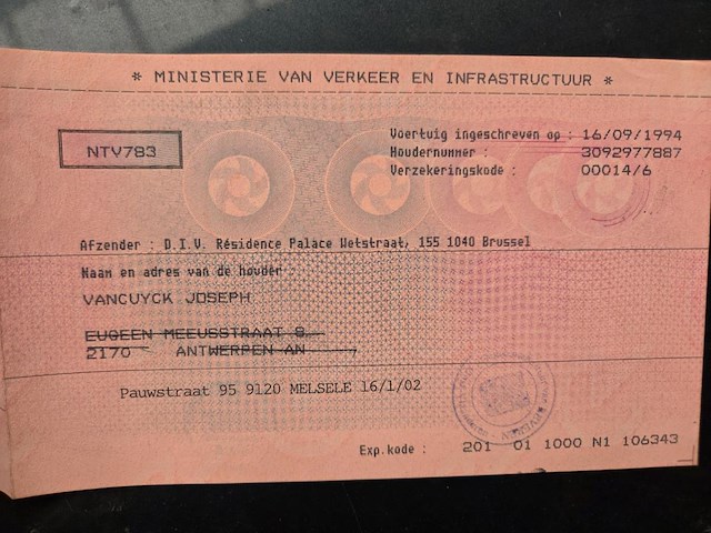 Ford scorpio, 1994 - afbeelding 11 van  15