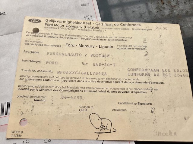 Ford scorpio, 2003 - afbeelding 13 van  14