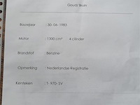 Ford sierra 1,3 - afbeelding 40 van  48