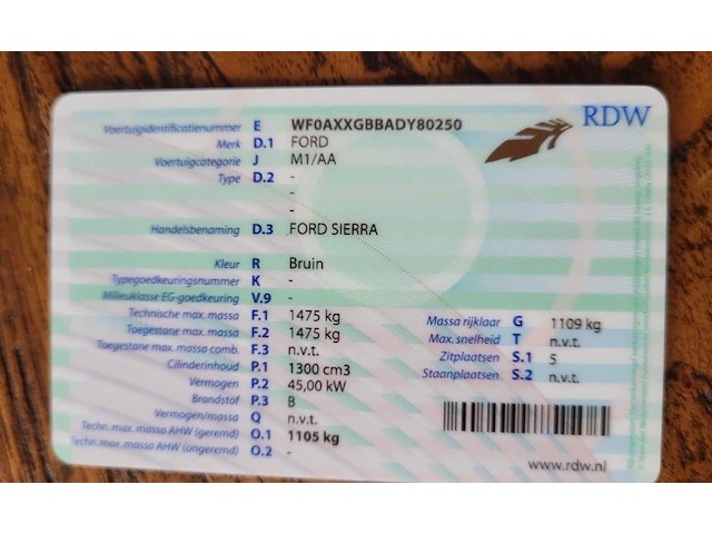 Ford sierra 1,3 - afbeelding 42 van  48
