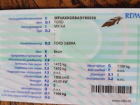 Ford sierra 1,3 - afbeelding 42 van  48