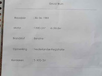 Ford sierra1,3, 1983 - afbeelding 40 van  48