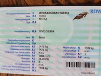 Ford sierra1,3, 1983 - afbeelding 42 van  48