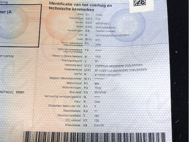 Ford tourneo - wf0txxwpgtga18579 - 2016 - afbeelding 10 van  21