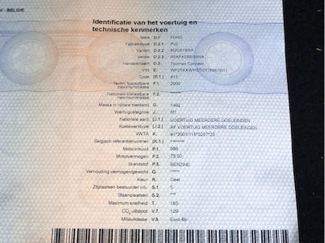 Ford tourneo - wf0txxwpgtgy76967 - 2016 - afbeelding 8 van  18