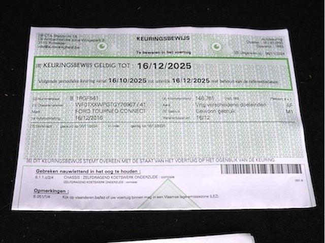 Ford tourneo - wf0txxwpgtgy76967 - 2016 - afbeelding 9 van  18