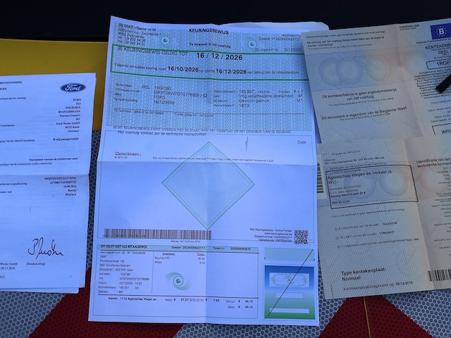 Ford tourneo - wfotxxwpgtgy76956 - 2016 - afbeelding 11 van  21