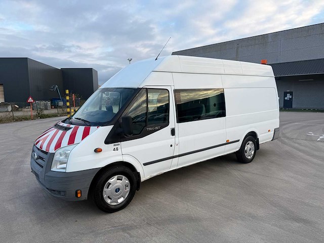 Ford transit - 2007 - transit jumbo - dubbel cabine - personenauto - afbeelding 1 van  36