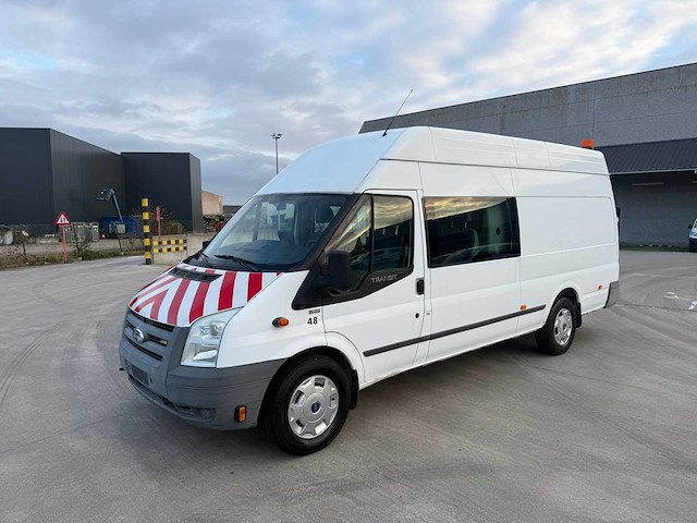 Ford transit - 2007 - transit jumbo - dubbel cabine - personenauto - afbeelding 12 van  36