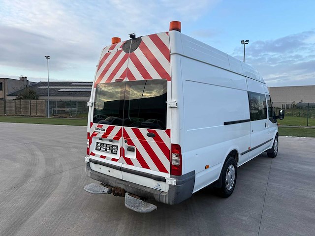 Ford transit - 2007 - transit jumbo - dubbel cabine - personenauto - afbeelding 3 van  10