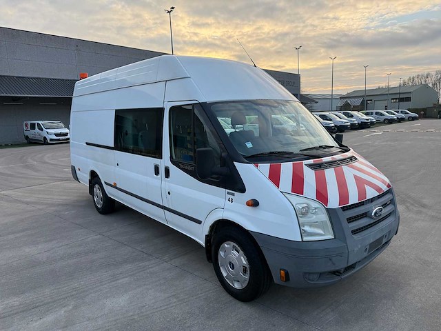 Ford transit - 2007 - transit jumbo - dubbel cabine - personenauto - afbeelding 6 van  10