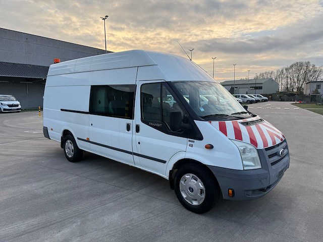 Ford transit - 2007 - transit jumbo - dubbel cabine - personenauto - afbeelding 10 van  10