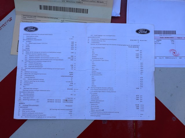 Ford transit - wfosxxttfsag88069 - 2011 - afbeelding 8 van  18