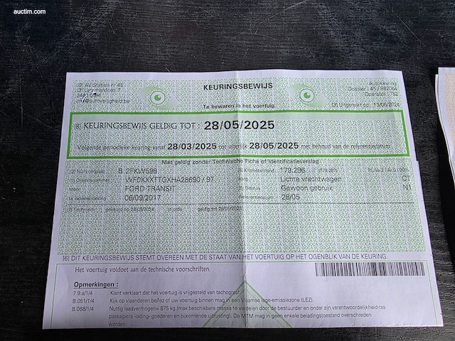Ford transit 2017 - afbeelding 24 van  30