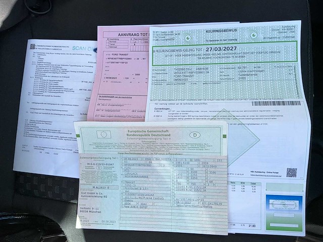 Ford transit 2023 bestelwagen electric - afbeelding 17 van  17