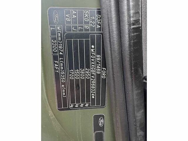 Ford transit bedrijfswagen - afbeelding 5 van  19