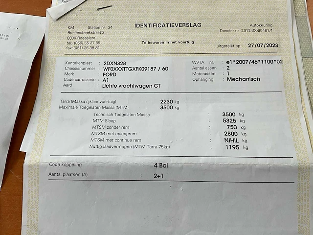 Ford transit bedrijfswagen - afbeelding 17 van  30