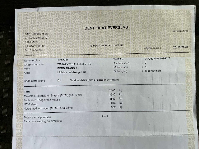 Ford transit bedrijfswagen - afbeelding 17 van  30