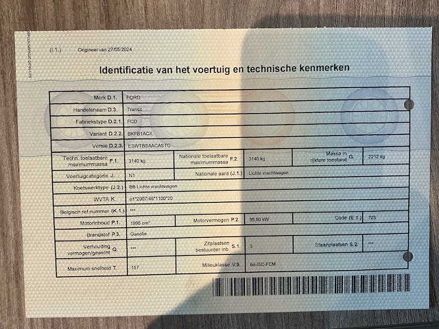 Ford transit bestelwagen - afbeelding 19 van  26
