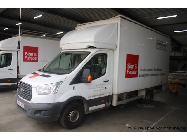 Ford transit, chassisnummer wf0dxxttgdeu38030, eerste inschrijving 2014-10-14, 262.668 km, 114 kw, 2.198 cm³, diesel, manueel, bestelwagen, euro 5b, mtm 3.500 kg, tarragewicht 2.670 kg, keuring geldig tot 16/10/2026 - afbeelding 1 van  20