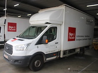 Ford transit, chassisnummer wf0dxxttgdeu38030, eerste inschrijving 2014-10-14, 262.668 km, 114 kw, 2.198 cm³, diesel, manueel, bestelwagen, euro 5b, mtm 3.500 kg, tarragewicht 2.670 kg, keuring geldig tot 16/10/2026