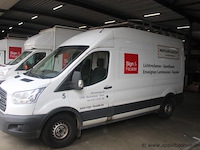 Ford transit, chassisnummer wf0xxxttgxej24100, eerste inschrijving 18/08/2014, 295.592 km, 114 kw, 2.198 cm³, diesel, manueel, bestelwagen, euro 5b, mtm 3.500 kg, tarragewicht 3.105 kg, keuring geldig tot 28/08/2026