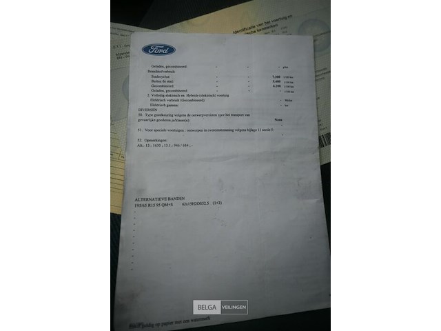 Ford transit connect lichte vrachtwagen - afbeelding 7 van  24