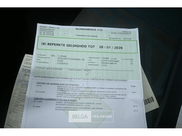 Ford transit connect lichte vrachtwagen - afbeelding 8 van  24