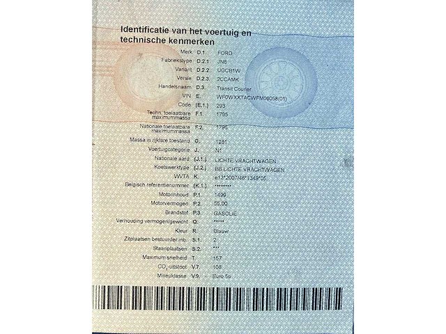 Ford transit courier lichte vracht - afbeelding 13 van  24