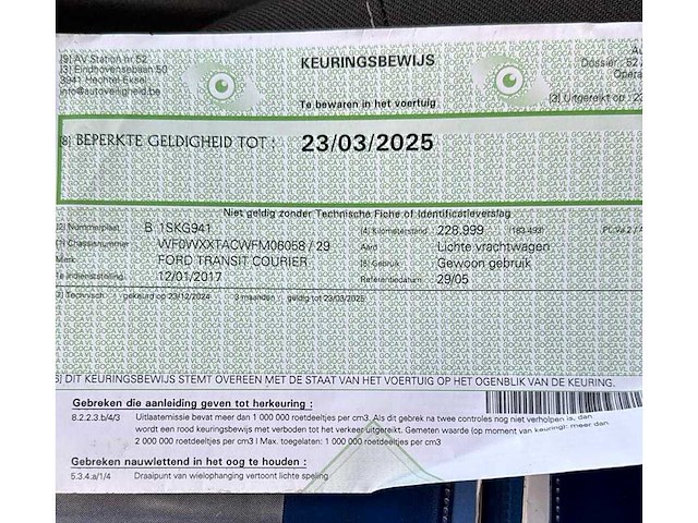 Ford transit courier lichte vracht - afbeelding 14 van  24