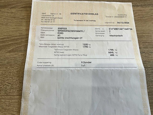 Ford transit courier - afbeelding 39 van  45