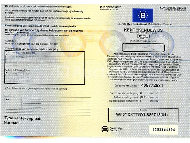 Ford transit custom bestelwagen (2021-155,976 km) - afbeelding 8 van  20